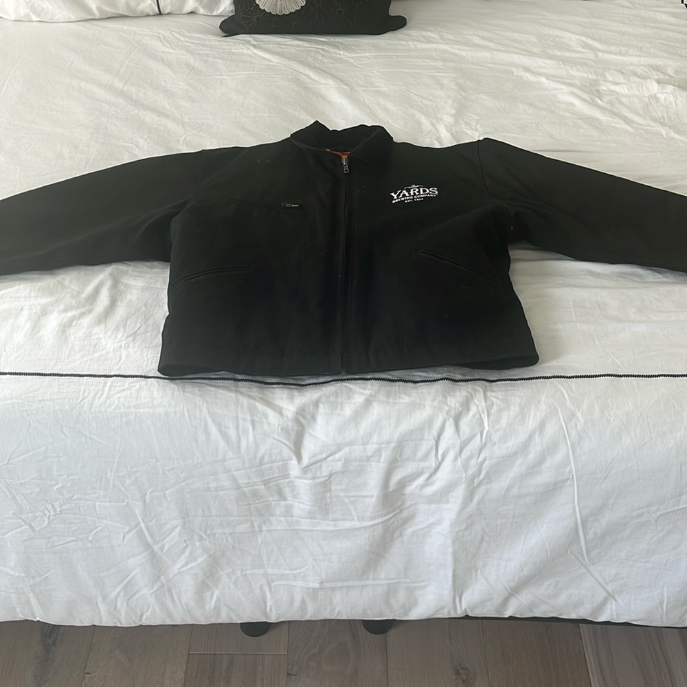 Yards Brewing Company employee work jacket
